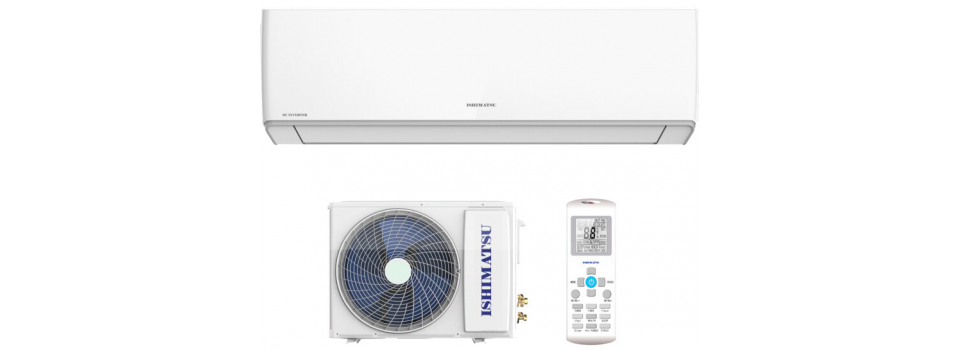 Сплит-система ISHIMATSU AKASI ALK-12I с покрытием Golden Fin