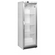 Шкаф холодильный со стеклом TEFCOLD UR400SG нержавеющий